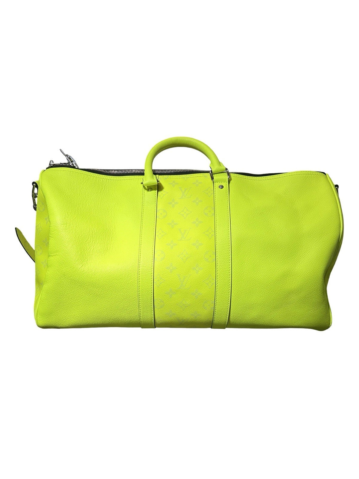 Louis Vuitton Keepall Bandouliere Bag Monogram Taigarama 50 