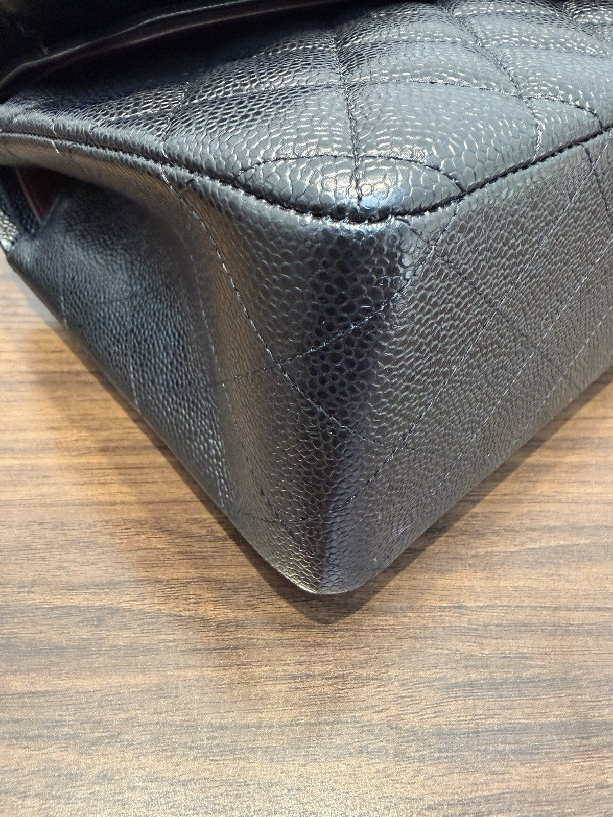 Chanel Classic Jumbo Double Flap Black Shoulder Bag