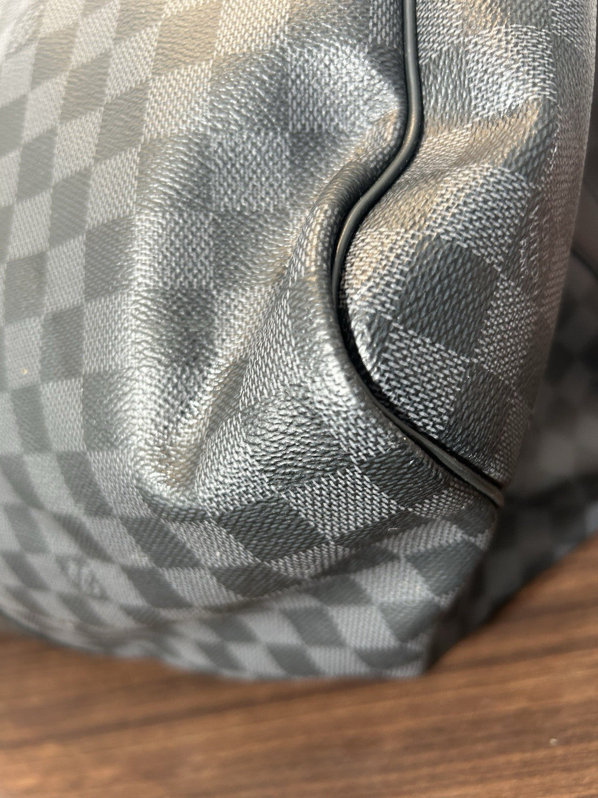 LOUIS VUITTON KEEPALL BANDOULIERE 55 DAMIER GRAPHITE