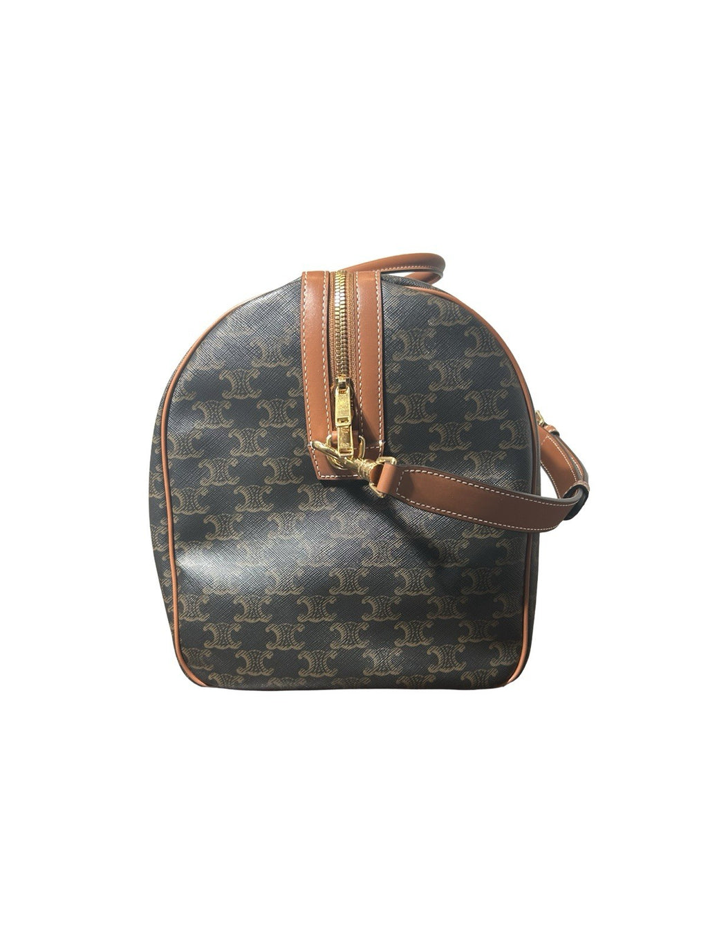 Celine Voyage Duffle Bag Triomphe Coated Canvas Large 