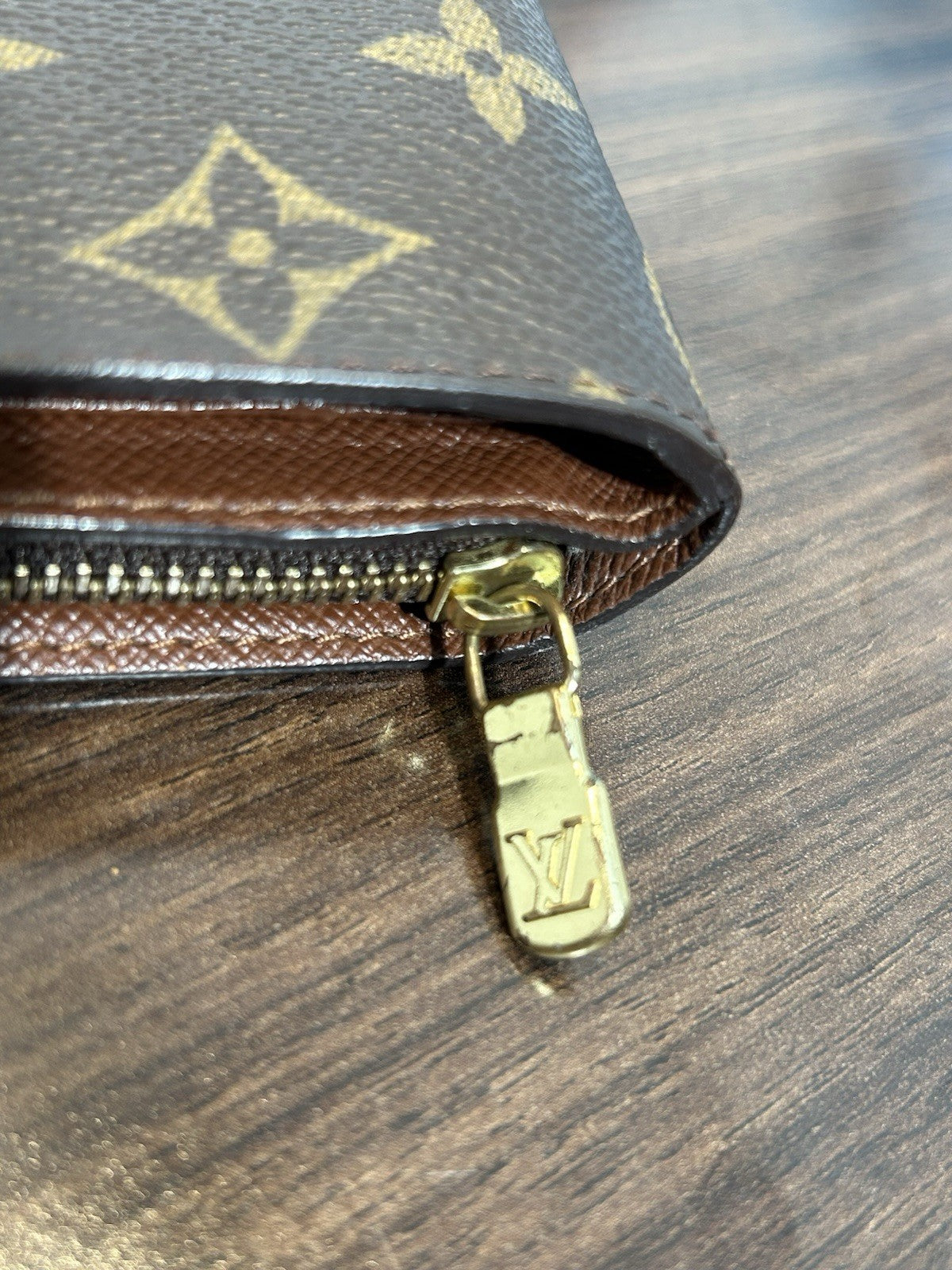 Louis Vuitton Monogram Canvas Compact Wallet