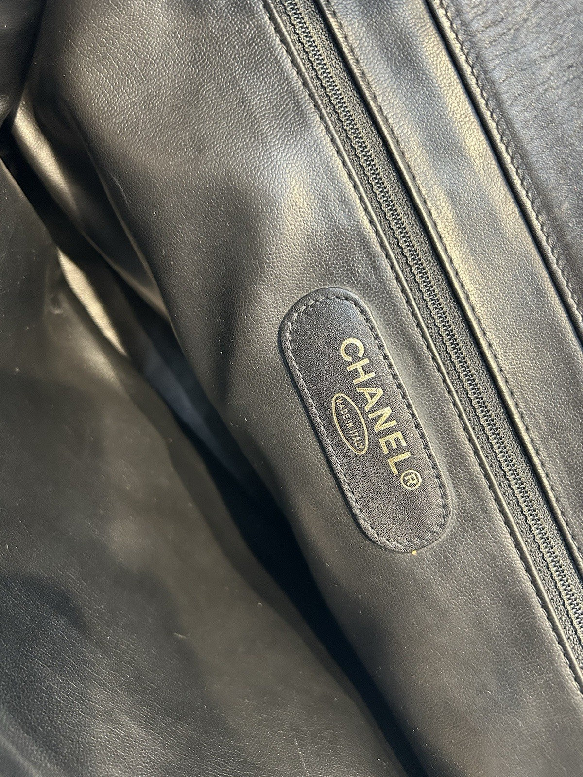 Chanel XL Supermodel Tote- Black Tote Handbag