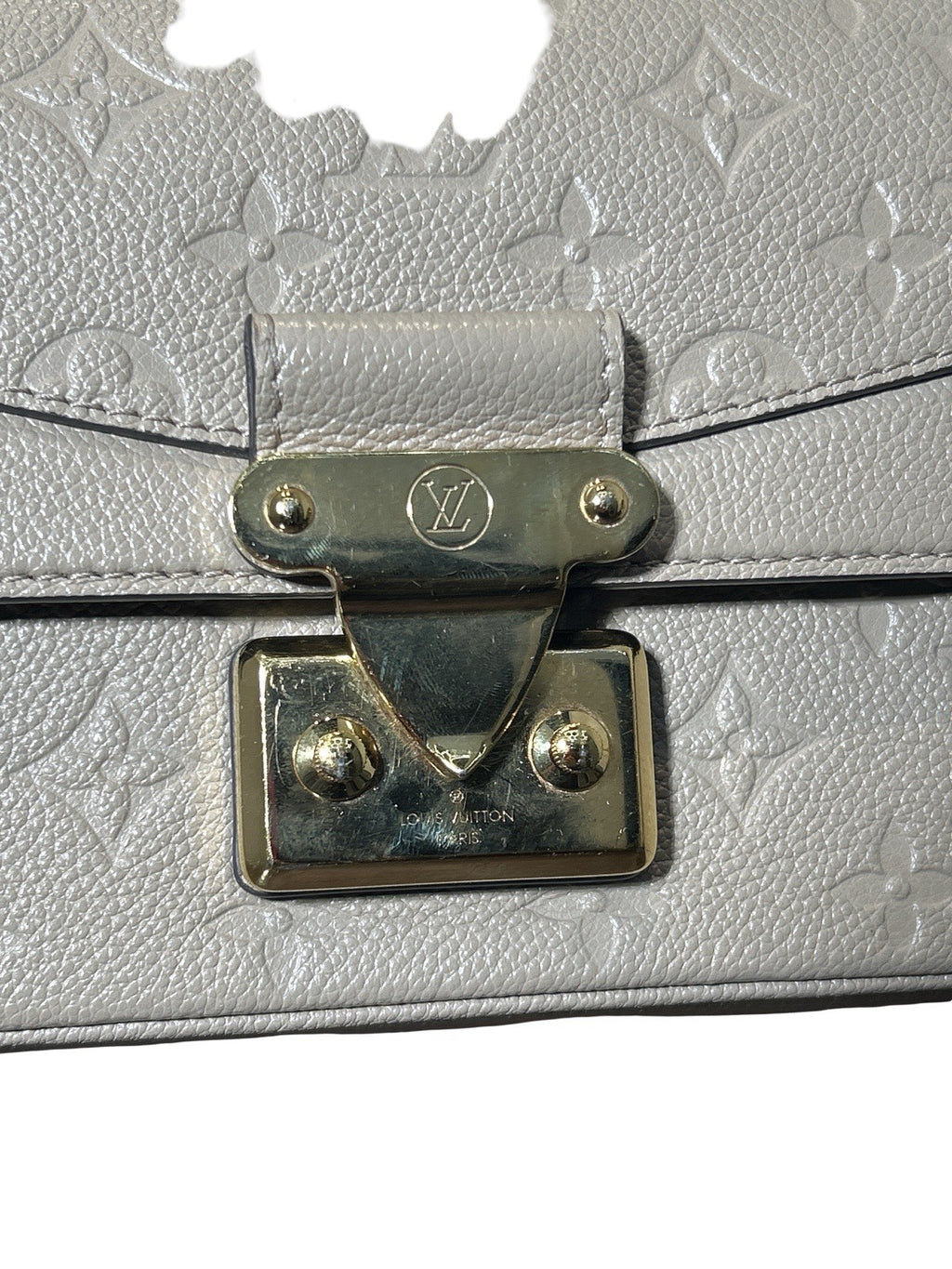 Louis Vuitton LV Marceau Bag Empriante Leather Neutral