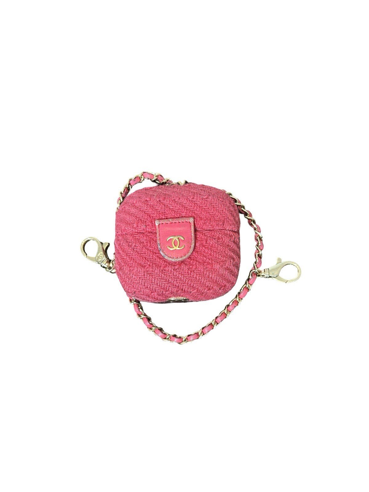 Vintage Chanel Tweed AirPods Pro Case