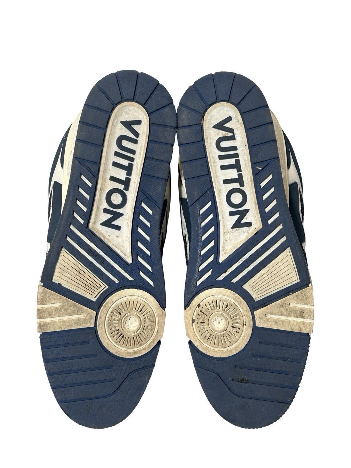 Louis Vuitton LV Skate Sneakers In A Navy And  White Colorway Size 10LV / 11 us