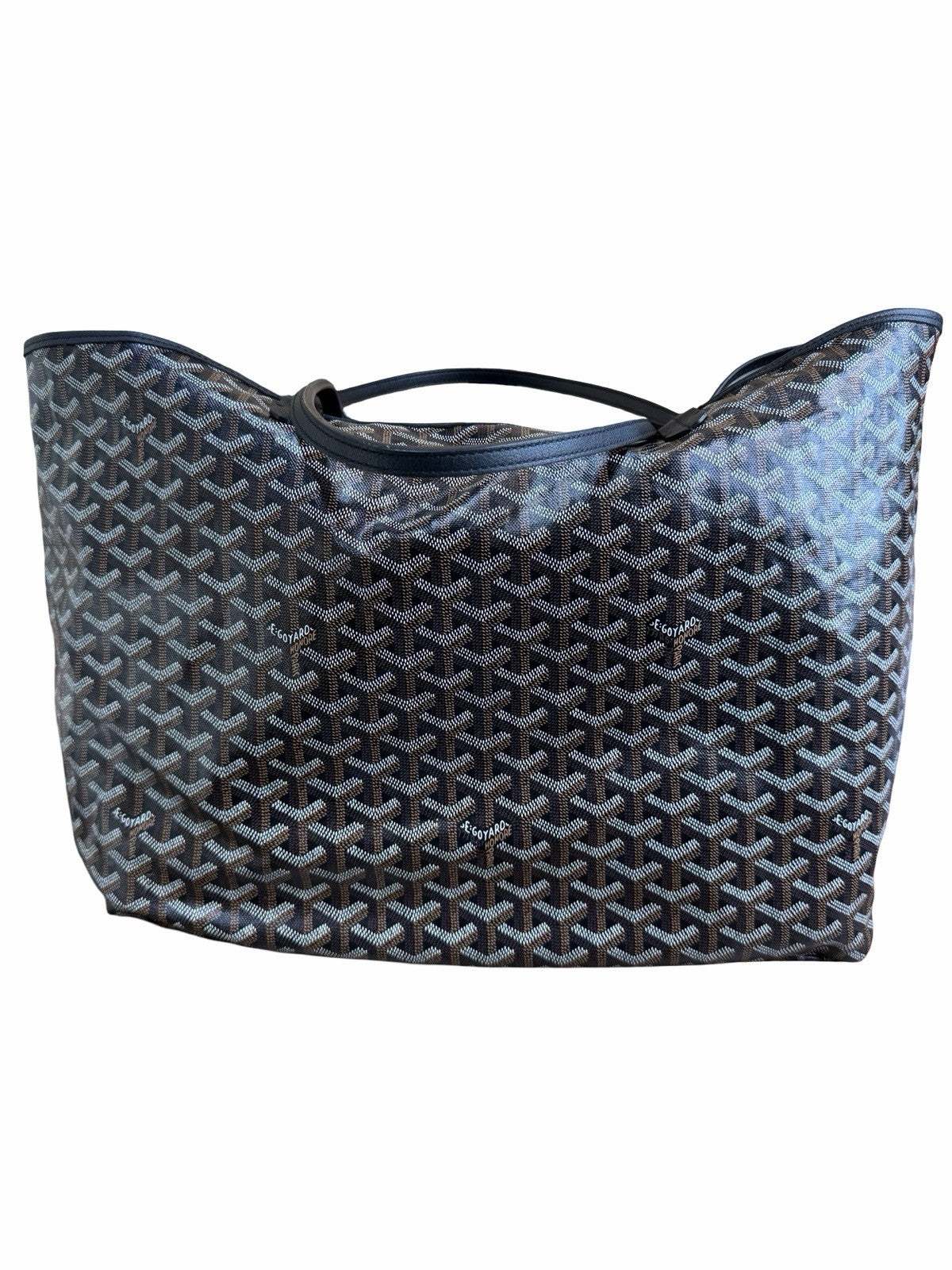 Goyard Goyardine Black St. Louis GM 