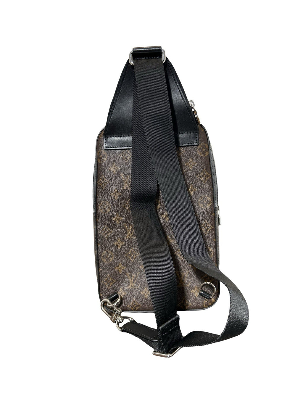 LOUIS VUITTON Monogram Macassar Avenue Sling Bag