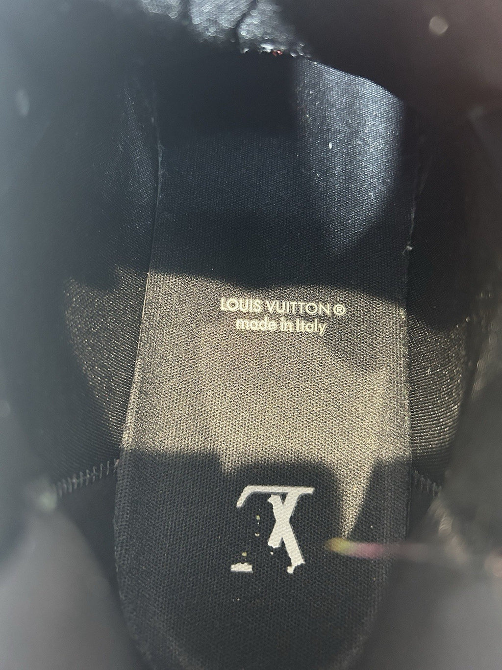 Louis Vuitton Suede Printed Sneakers 