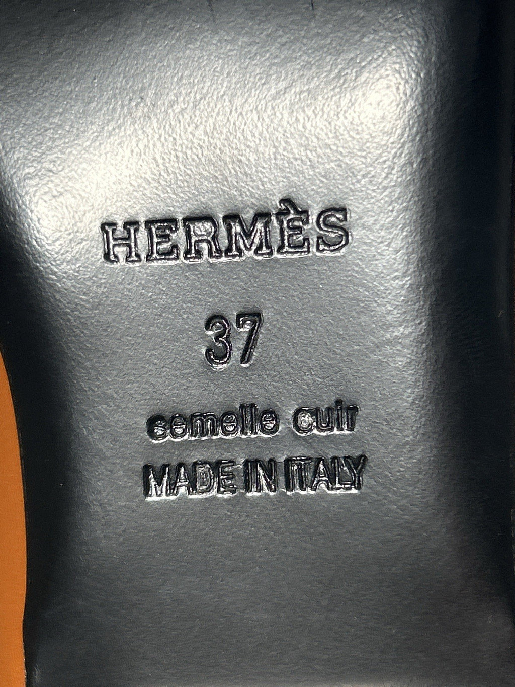 Hermes Oz Mule Brown 37