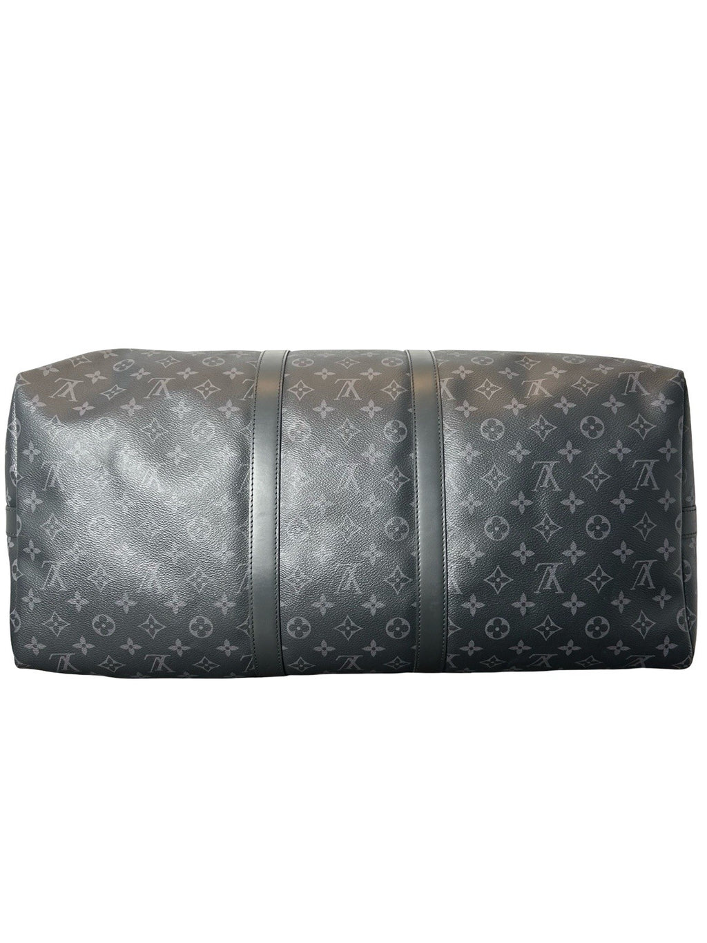 Louis Vuitton Keepall 55 Bandouliere In Monogram Eclipse Leather