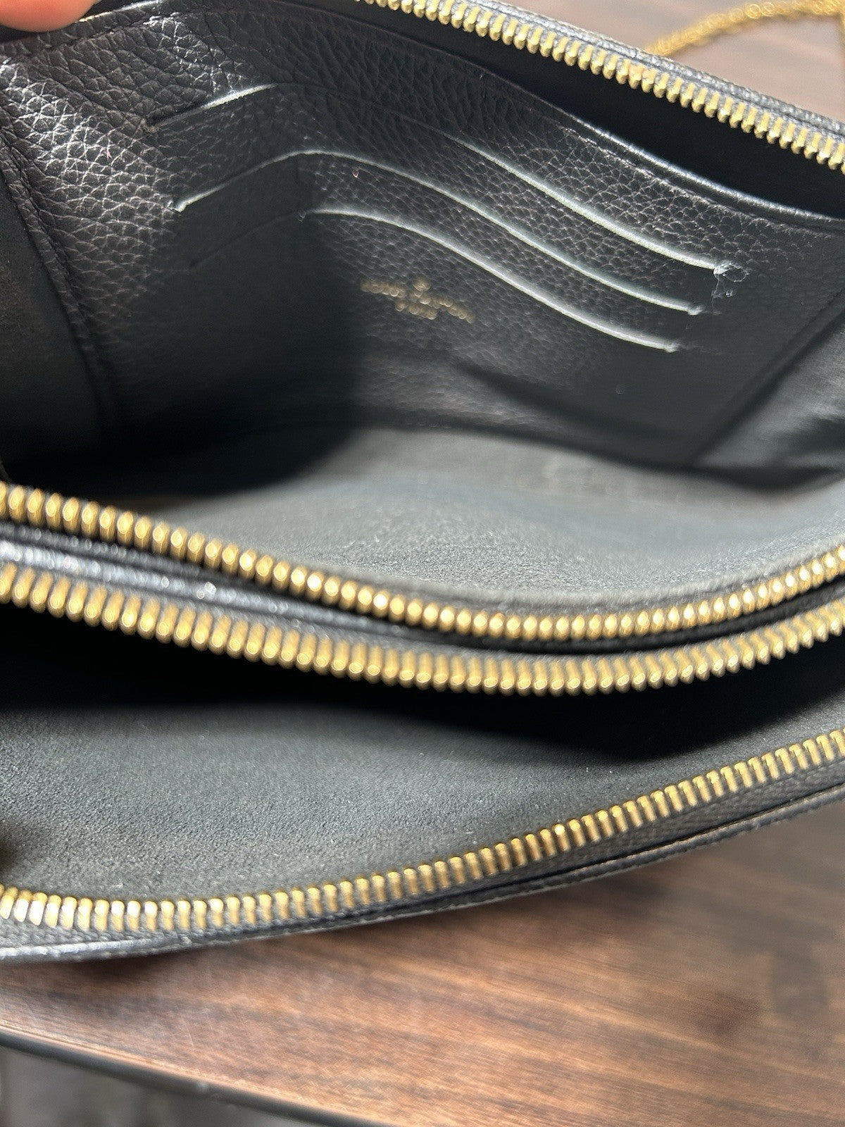 Louis Vuitton LV Monogram Double Zip Pochette
