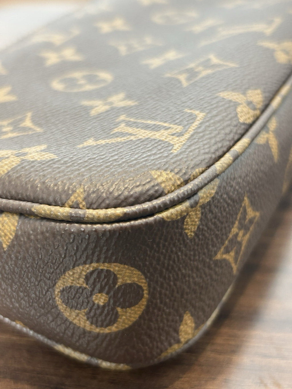 Louis Vuitton Pochette Accessories Monogram Coated Canvas