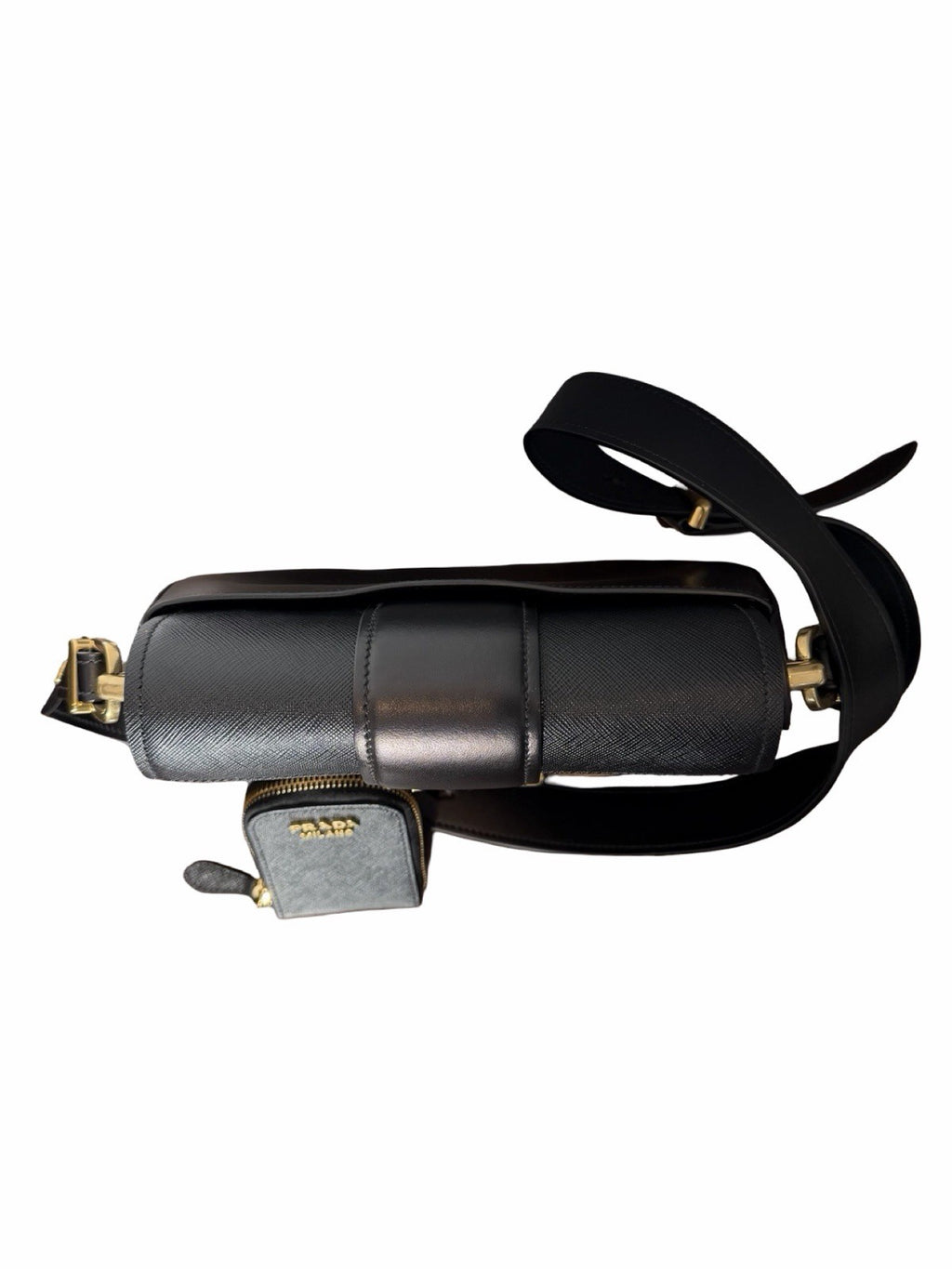 Prada City Calf Leather Crossbody Bag