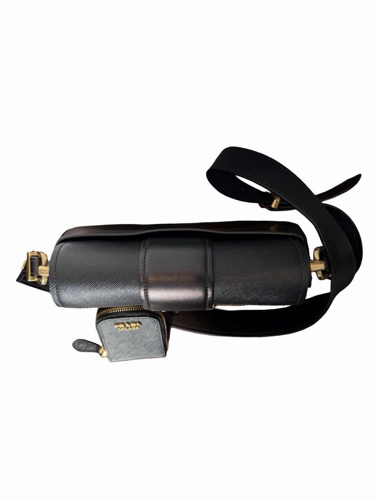 Prada City Calf Leather Crossbody Bag