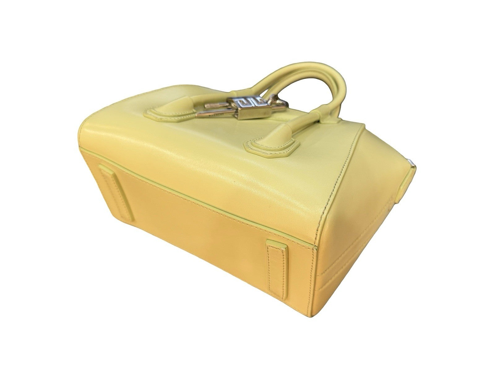 Givenchy Antigona Lock Bag Leather Mini Avocado Green