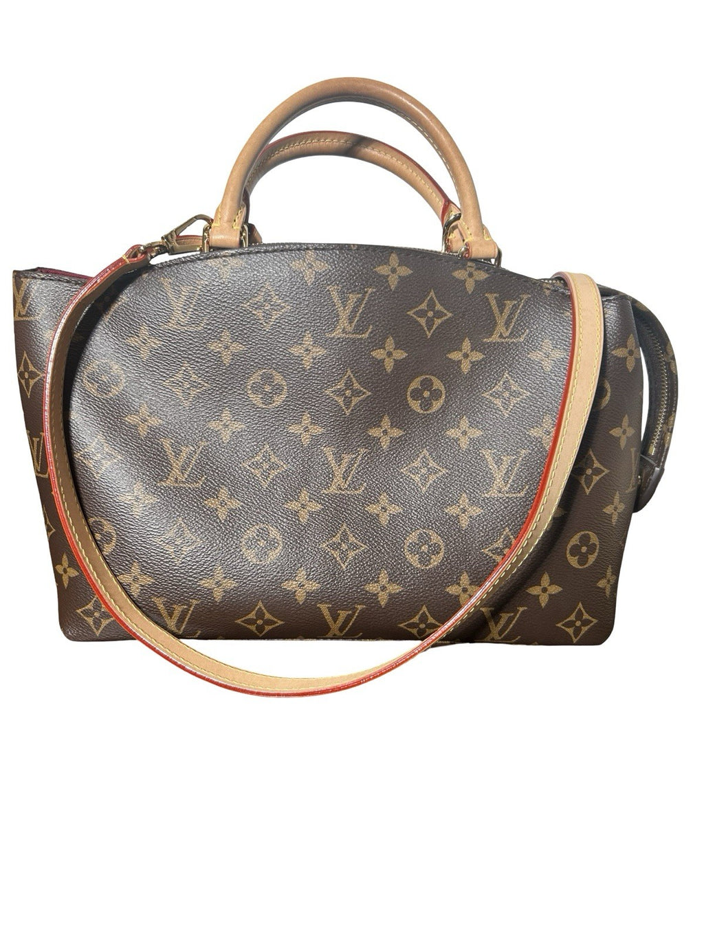LOUIS VUITTON Monogram Petit Palais PM Hand Bag