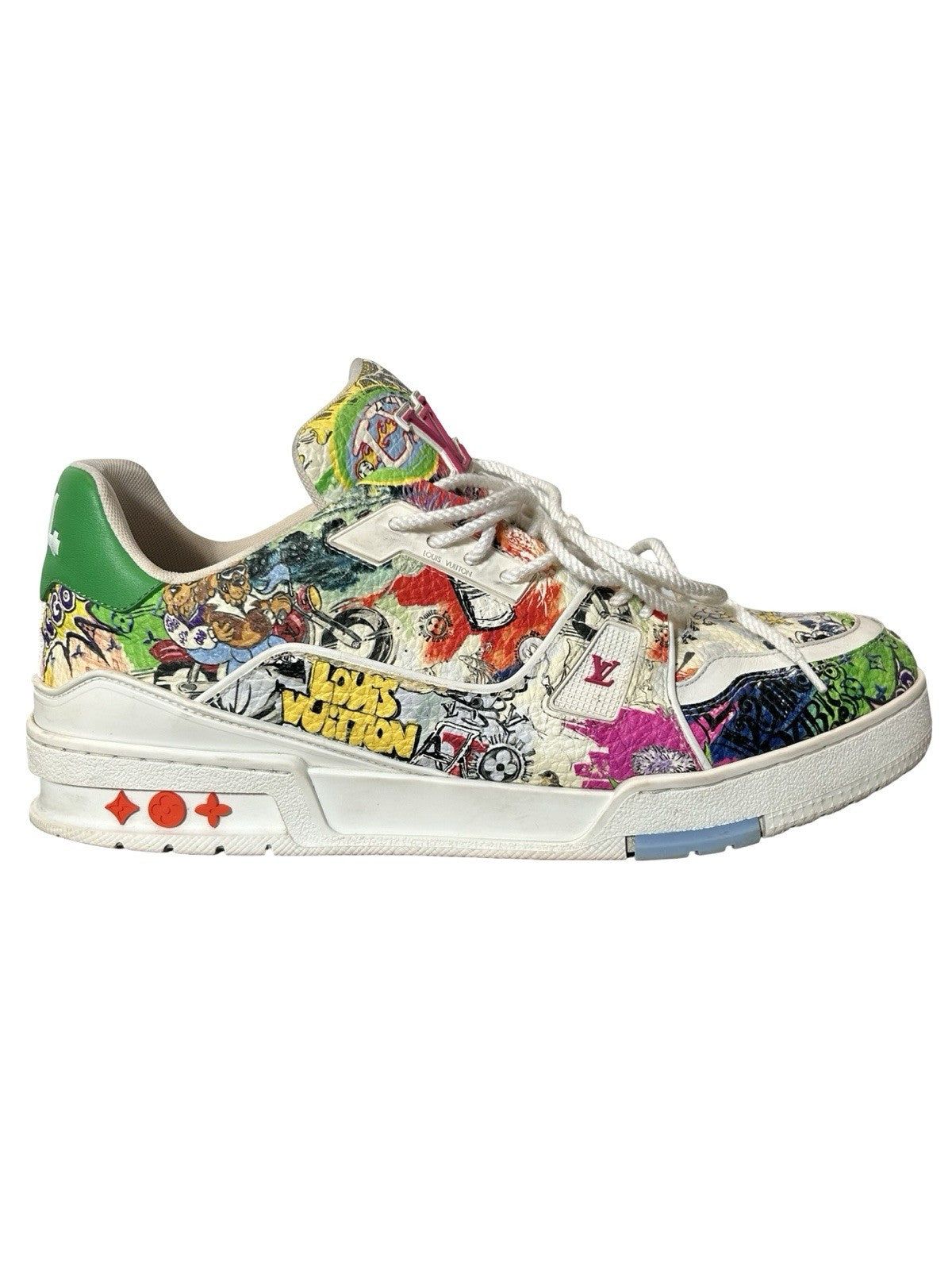 Louis Vuitton Calfskin Monogram Comic Book Motif Size 9.5LV / 10.5 US