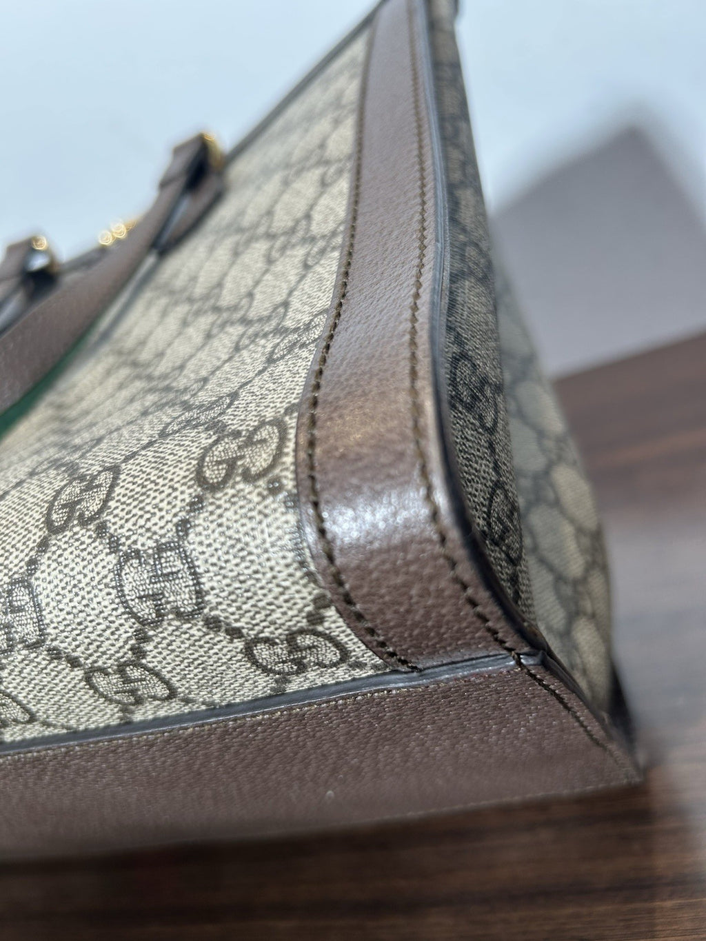 Gucci GG Supreme Ophidia Medium Top Handle
