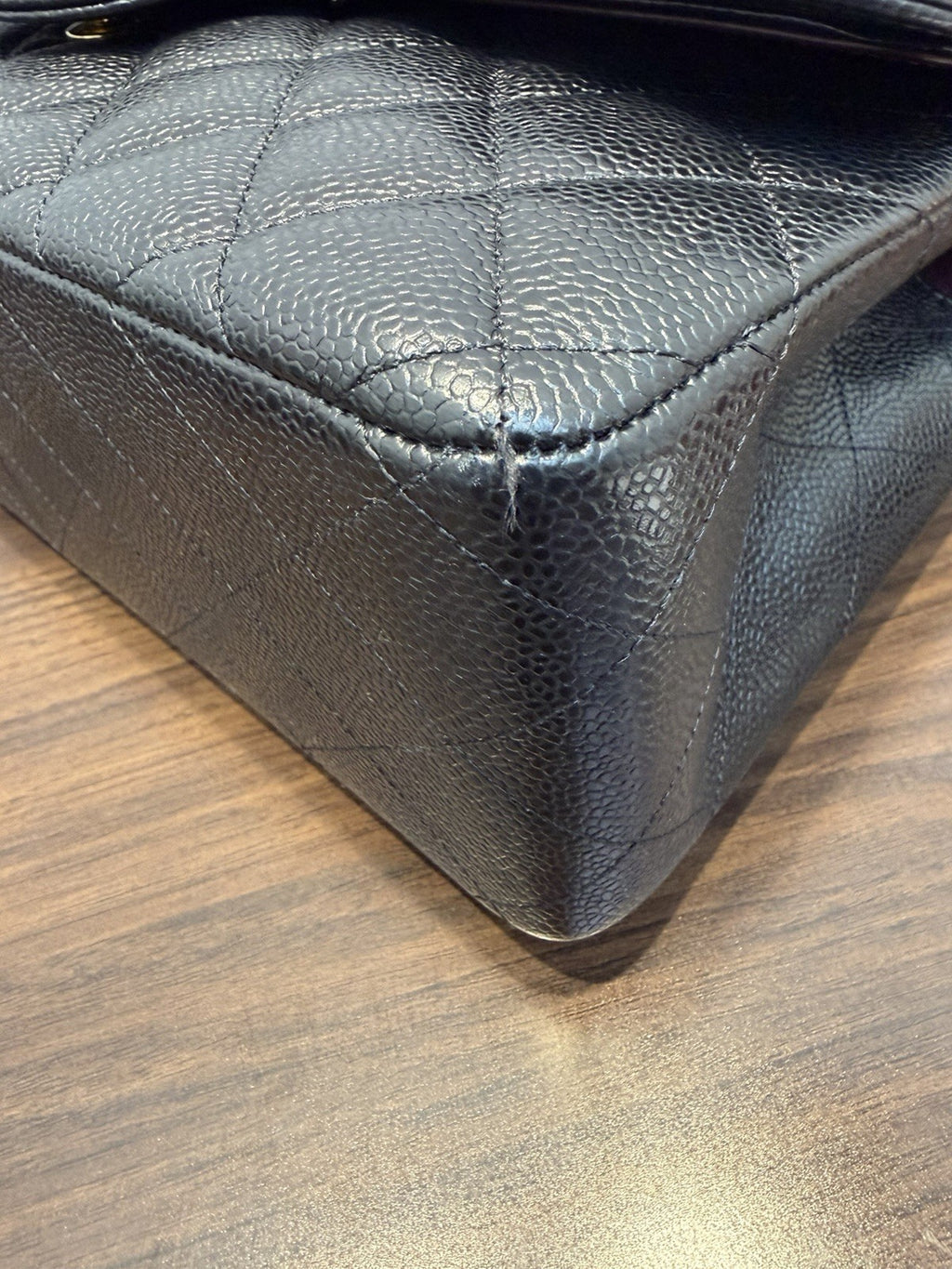 Chanel Classic Jumbo Double Flap Black Shoulder Bag