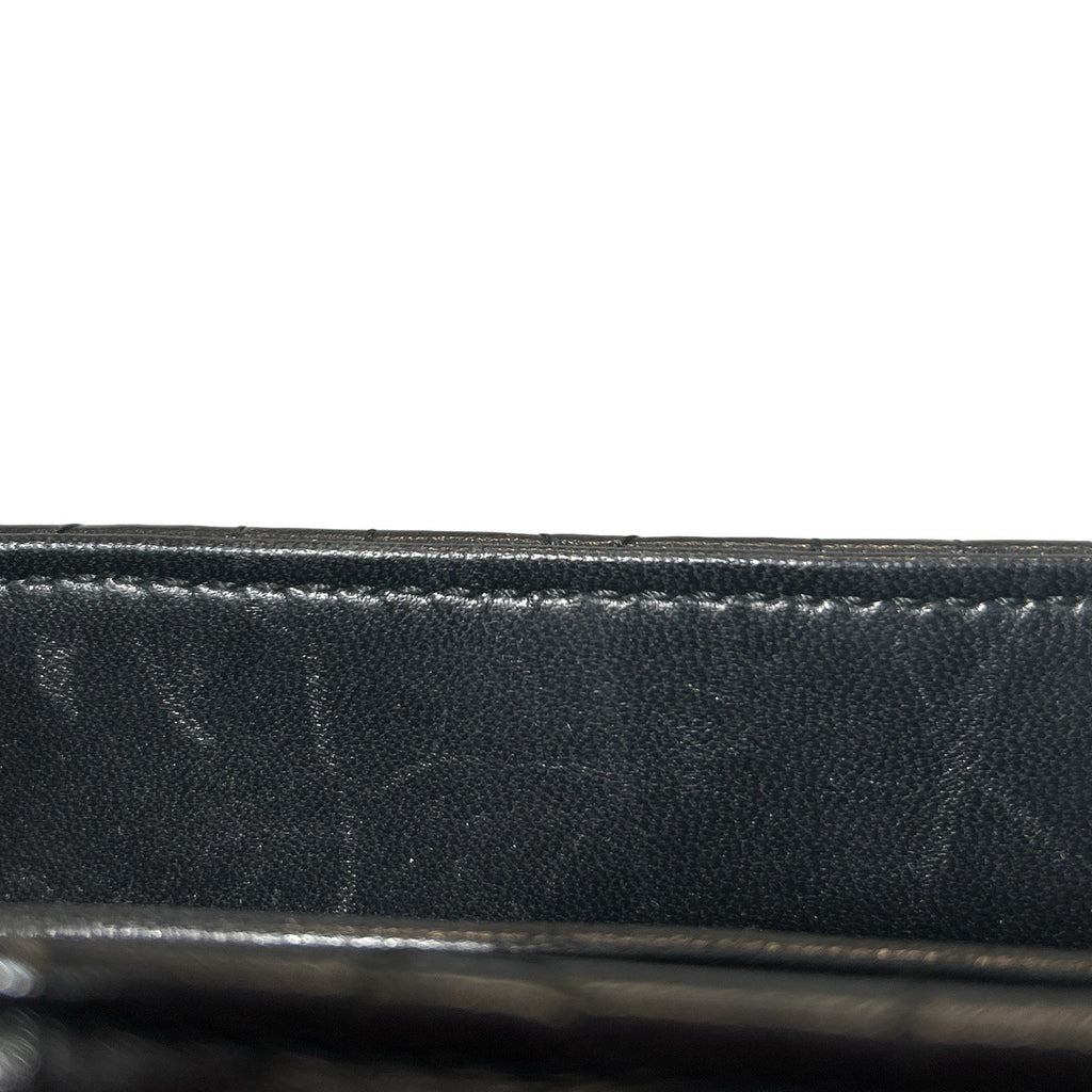 Christian Dior Lady Dior Quilted Lambskin Black Medium