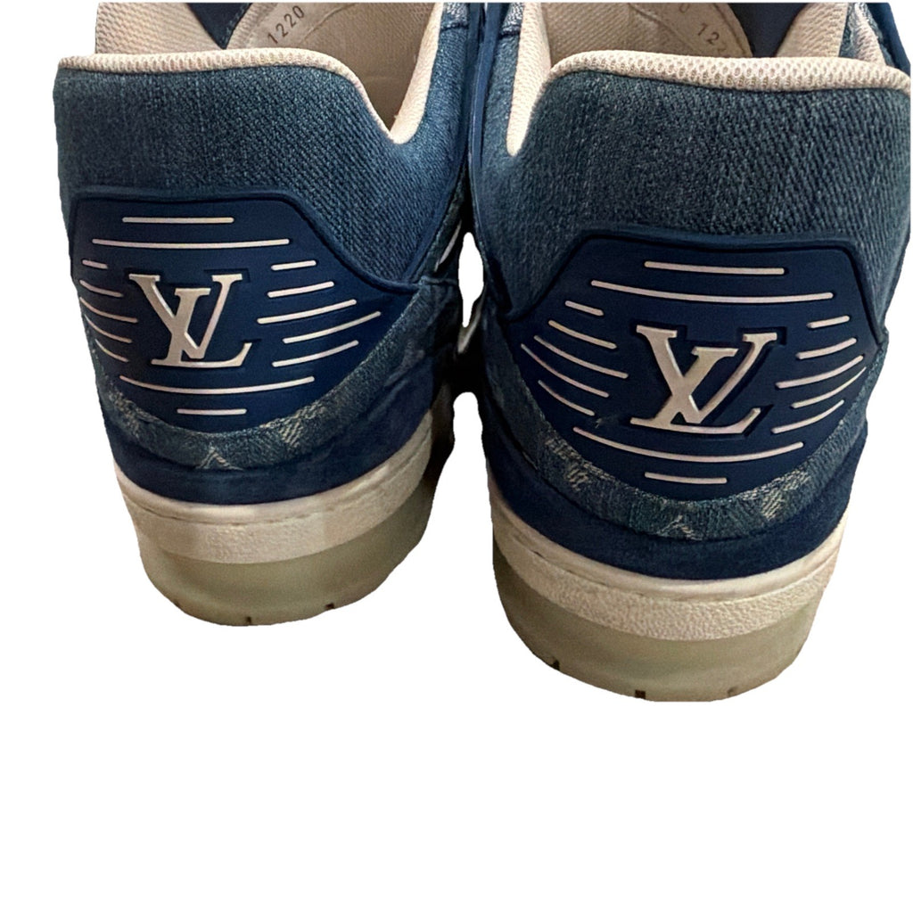 Louis Vuitton LV Trainer Monogram Denim Size  13 LV US 14