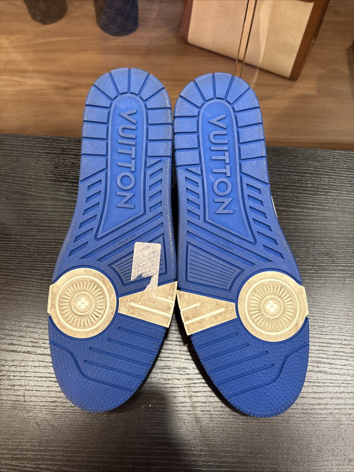 Louis Vuitton Leather, Low Trainers US Size 14 ￼