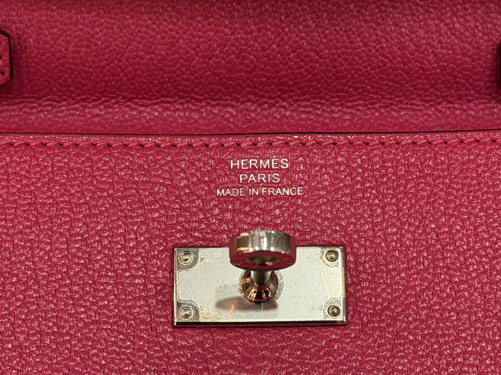 Hermès Kelly To Go Chevre Mysore Shoulder Bag Rose Mexico