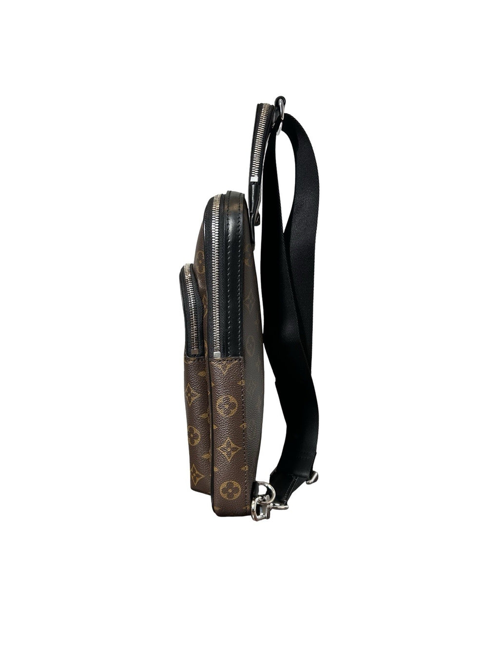 LOUIS VUITTON Monogram Macassar Avenue Sling Bag