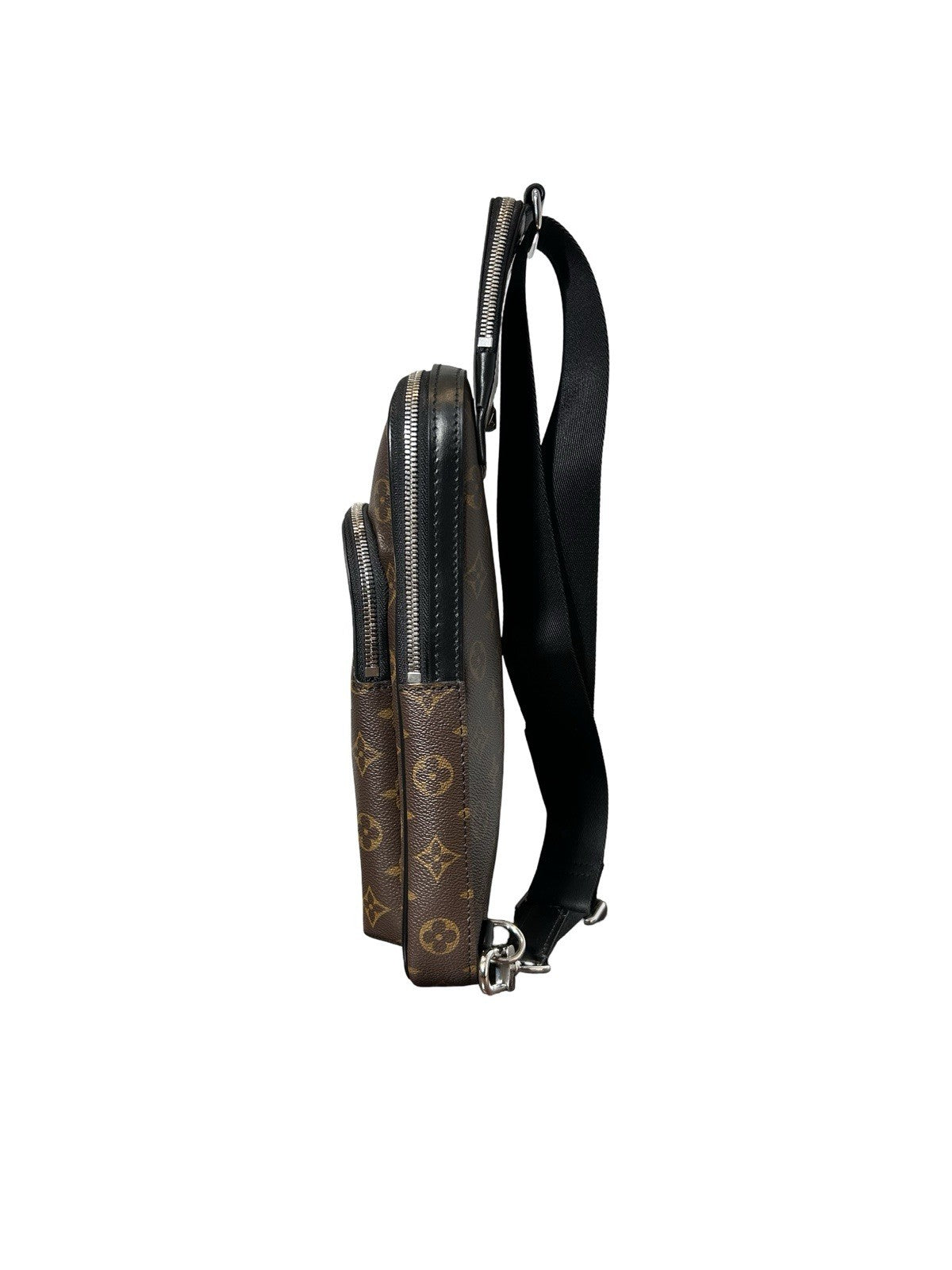 LOUIS VUITTON Monogram Macassar Avenue Sling Bag