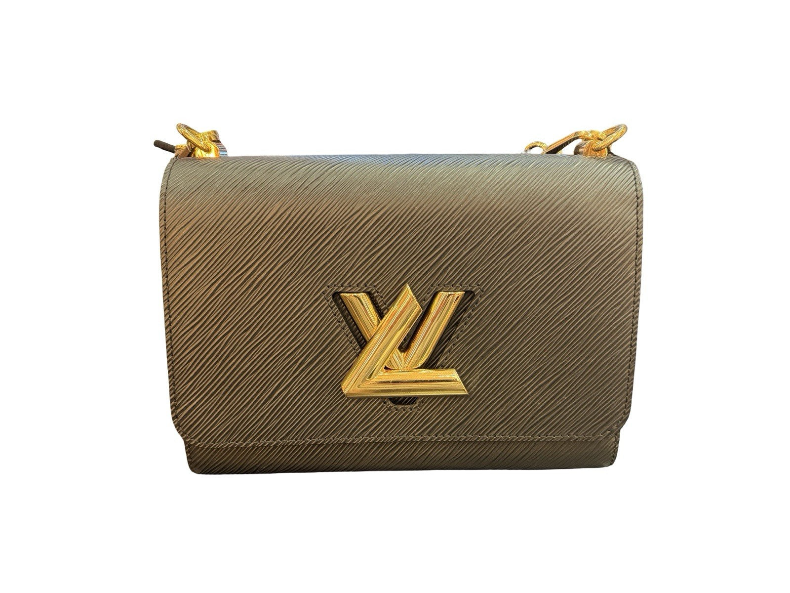 Louis Vuitton Twist MM Black Epi Leather Shoulder Bag