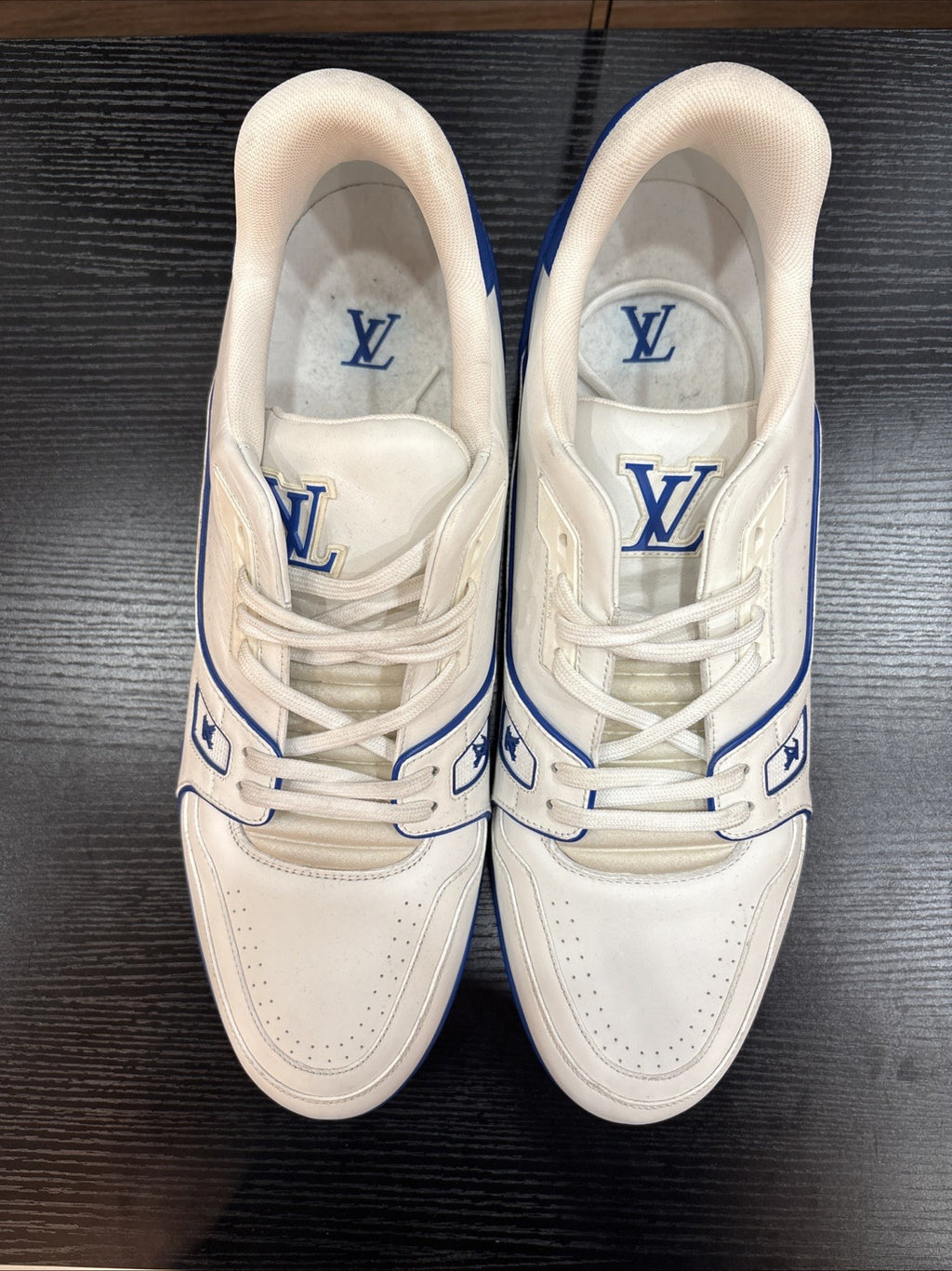 Louis Vuitton Leather, Low Trainers US Size 14 ￼