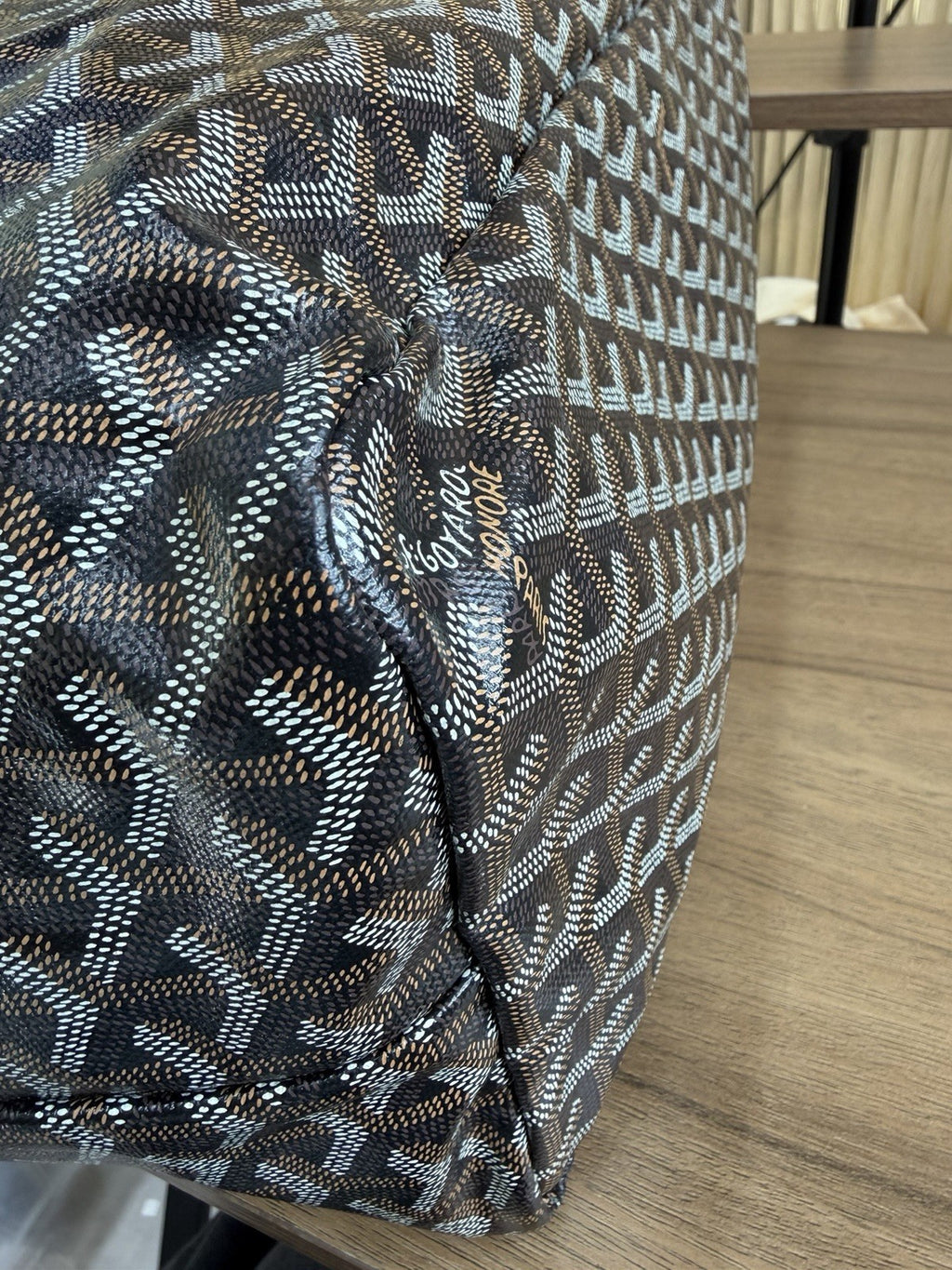 Goyard Goyardine Black St. Louis GM 