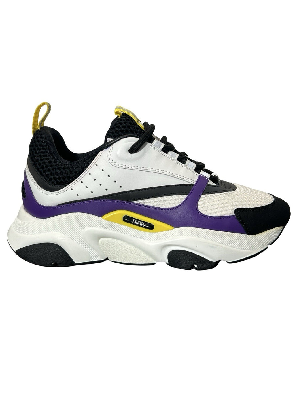 Dior b22 Violet white black purple yellow 39.5 EU