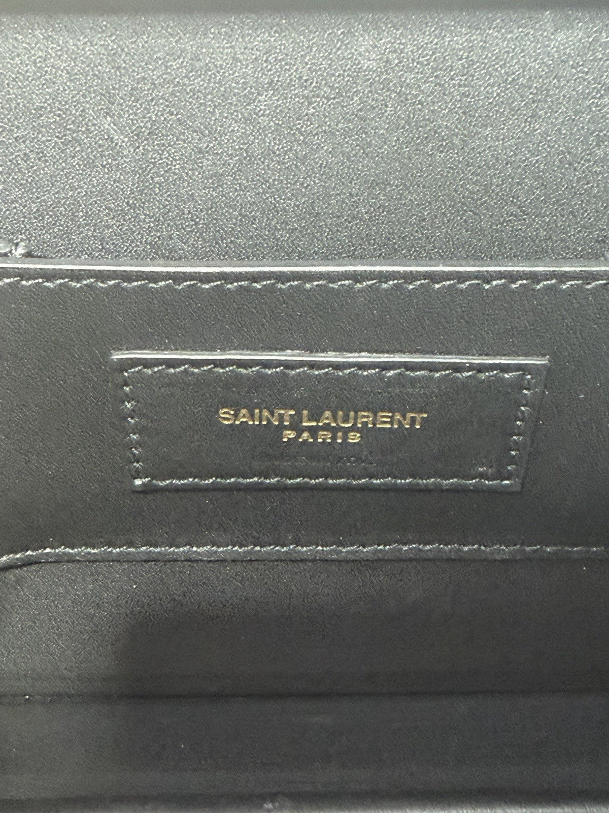 Saint Laurent YSL Patent Leather Small Kate Crossbody Bag