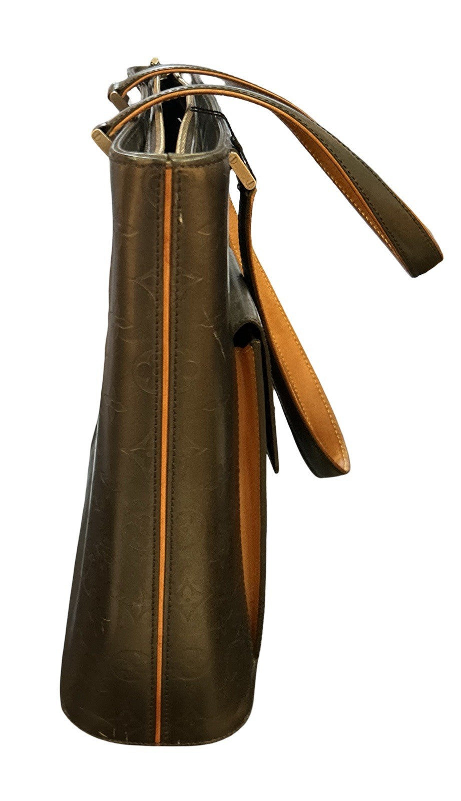 LOUIS VUITTON Wilwood M55102 Monogram Mat Tote Bag Noir