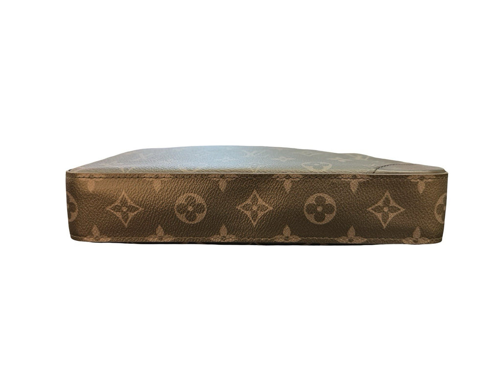Louis Vuitton Trio Messenger Bag Reverse Monogram Eclipse Canvas