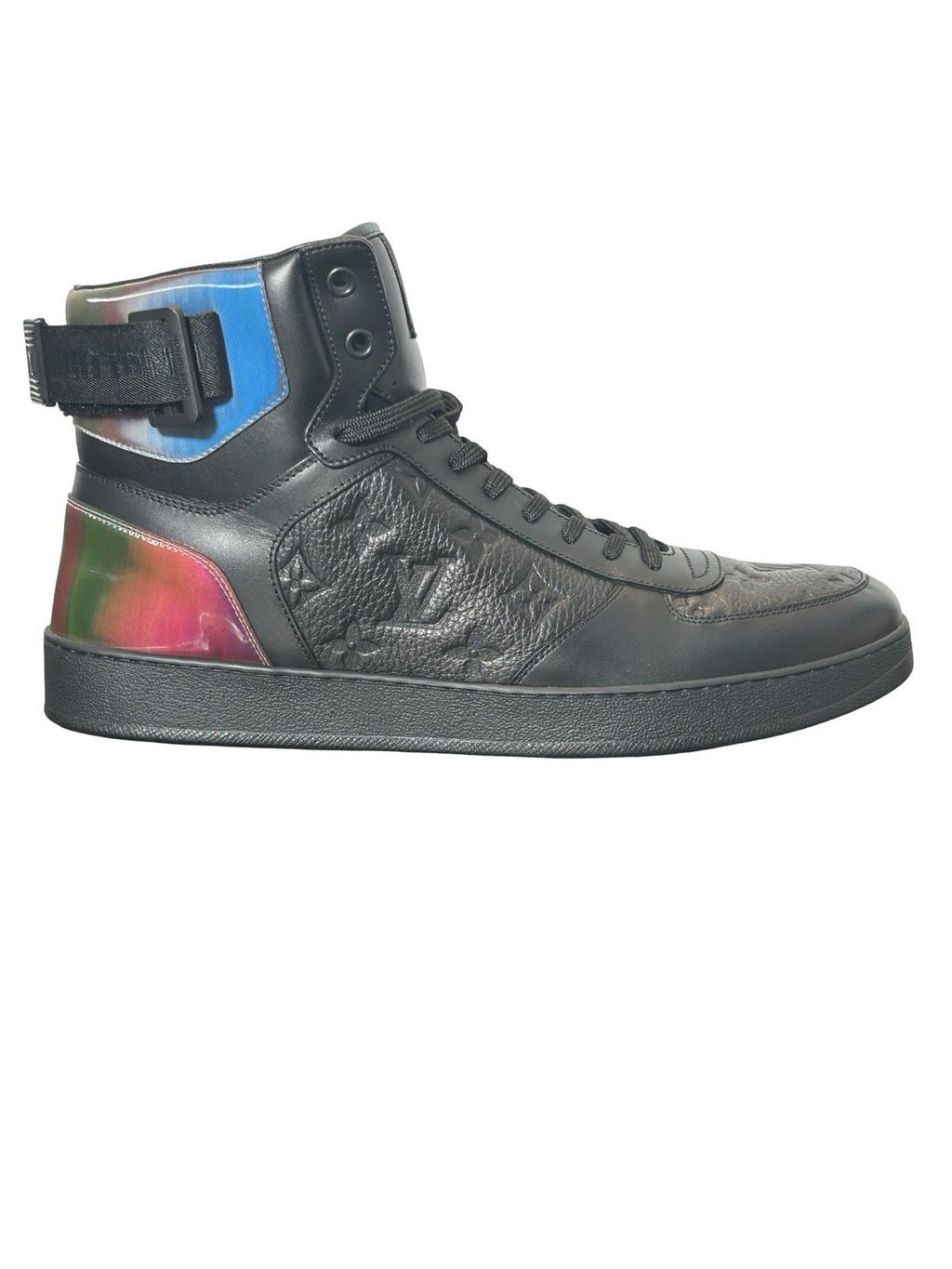 Louis Vuitton LV Rivoli High-Top Black Monogram LV Size 10