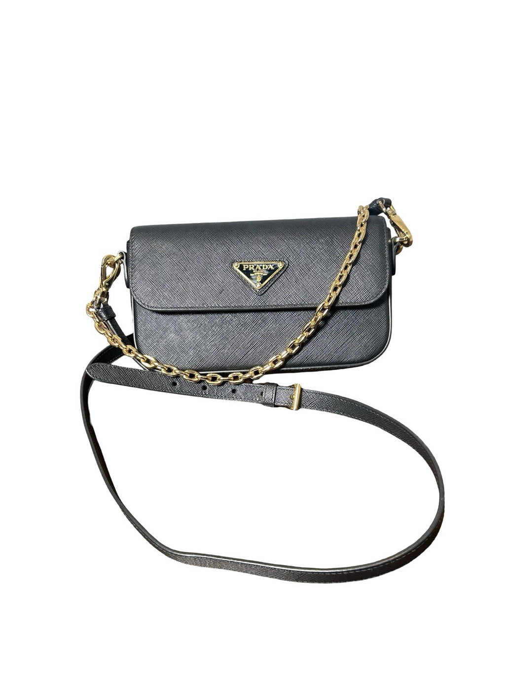 Prada Saffiano leather shoulder bag