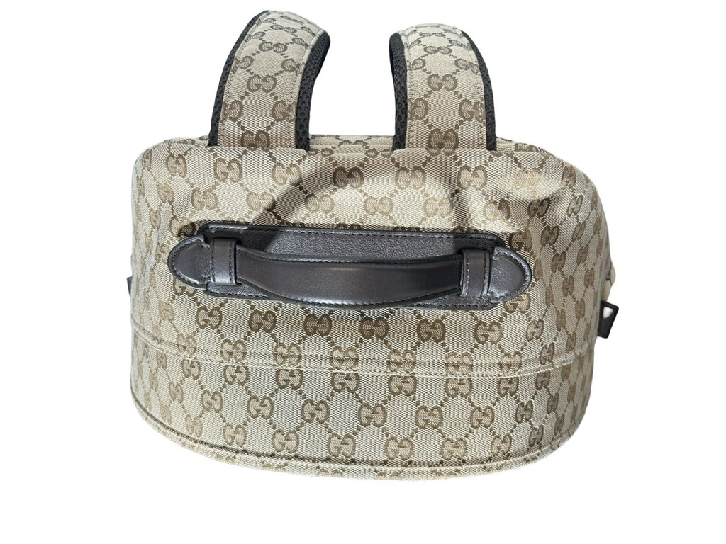Gucci GG Canvas Medium Ophidia Backpack