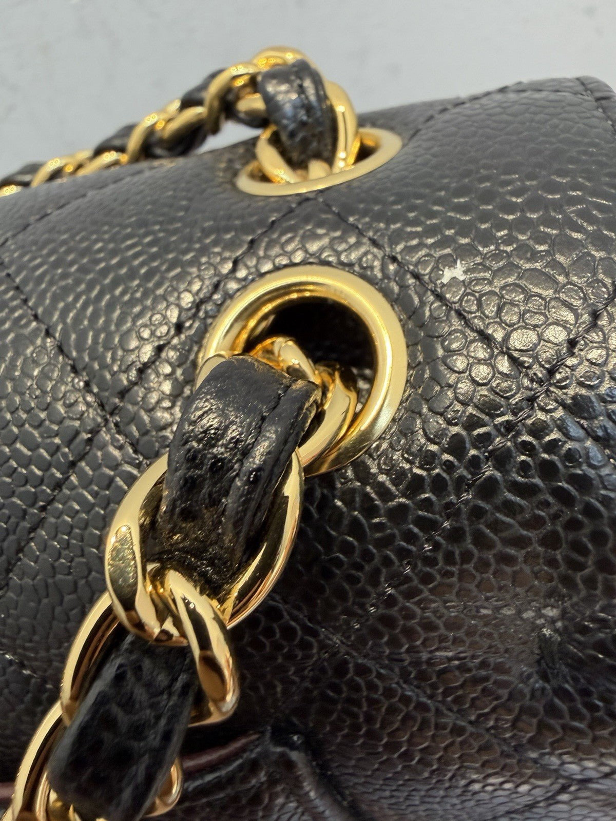 Chanel Classic Jumbo Double Flap Black Shoulder Bag