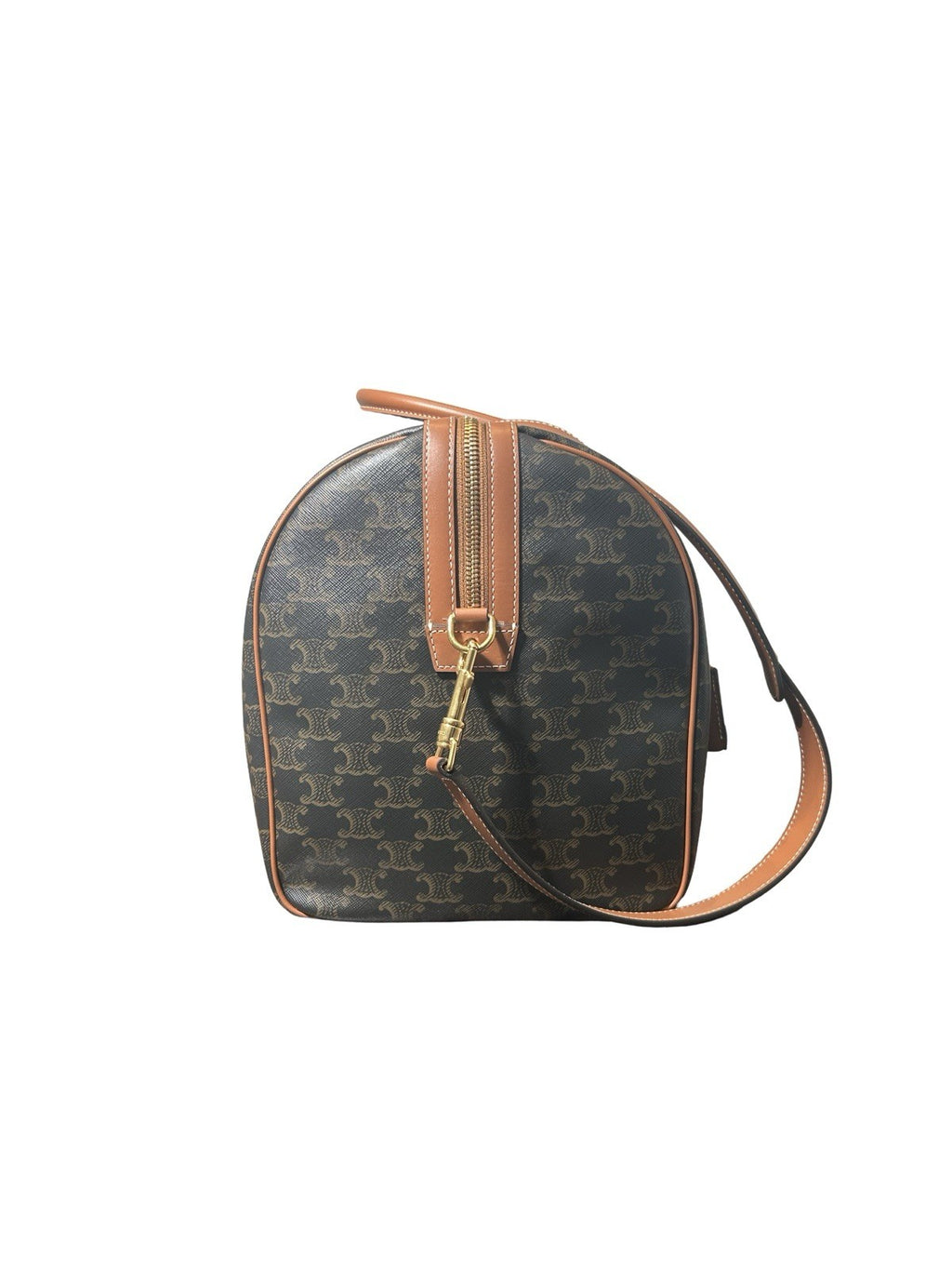 Celine Voyage Duffle Bag Triomphe Coated Canvas Large 