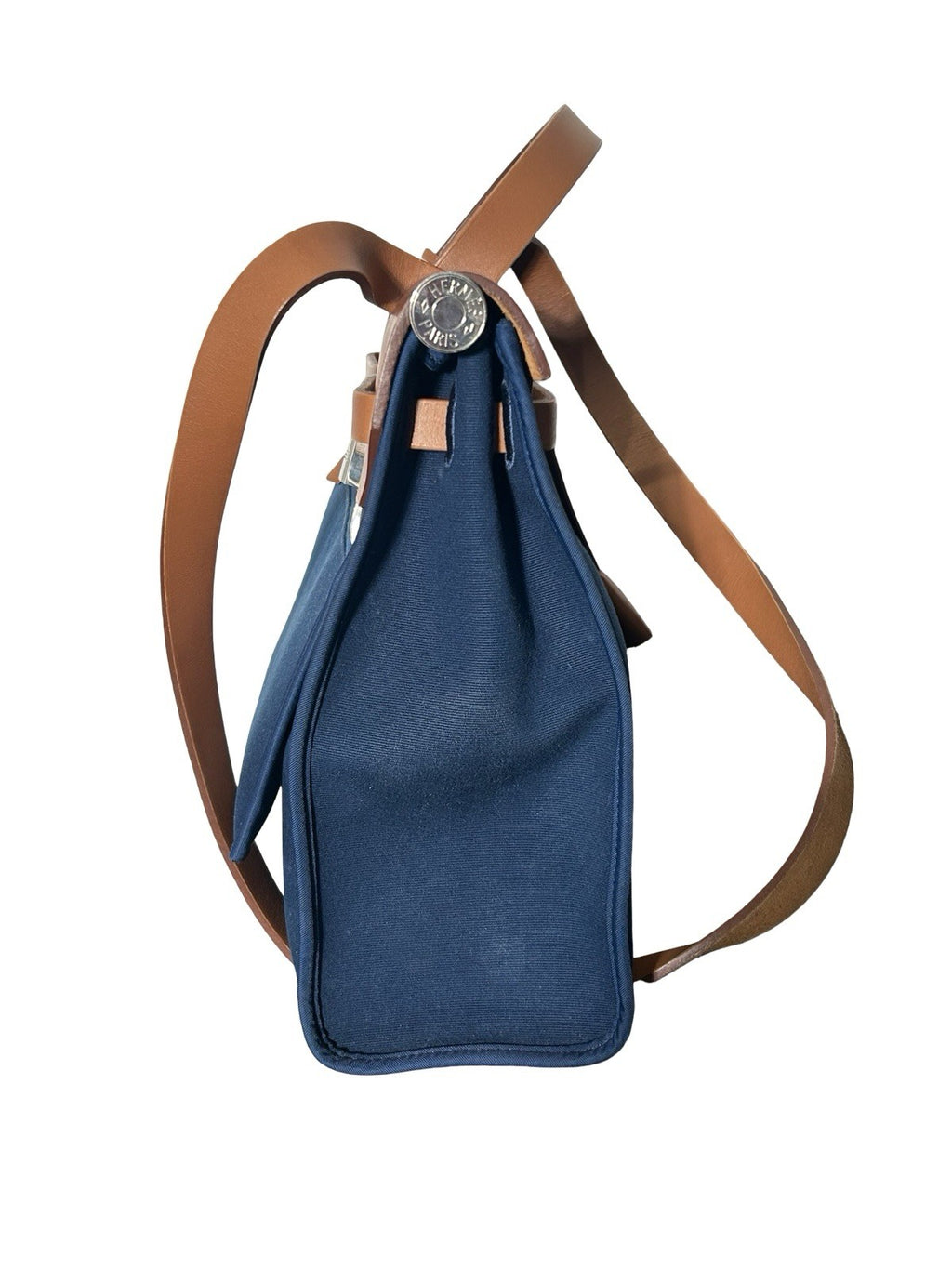 Hermes Herbag Zip Leather and Toile 31