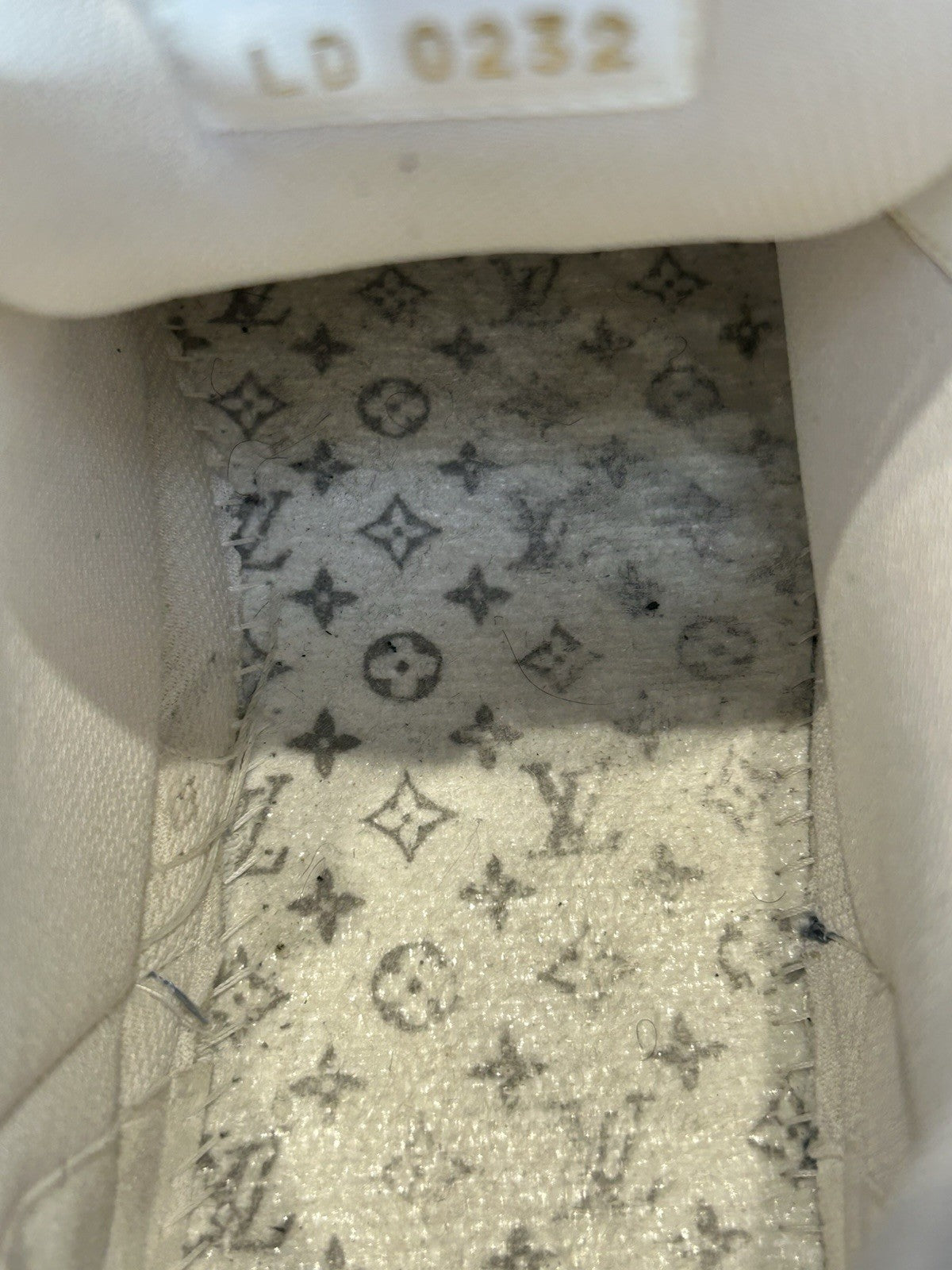 Louis Vuitton Charlie High Top Sneakers Monogram And Denim Size 9.5LV/10.5 US
