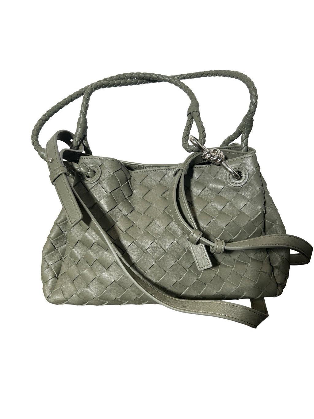 Bottega Veneta Parachute Medium Lambskin Shoulder Bag
