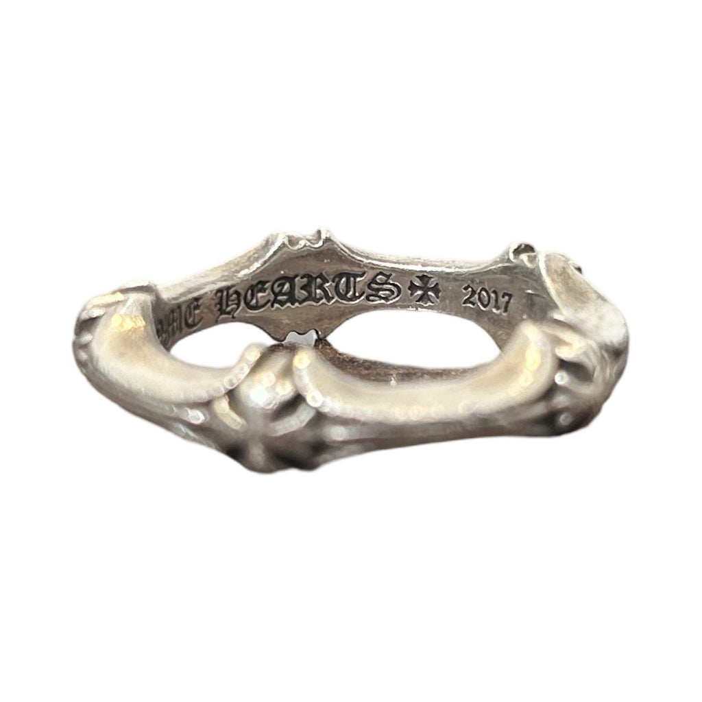 Chrome Hearts Cross Ch Plus Bone ring 2017