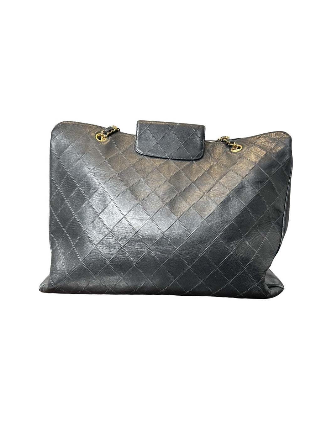 Chanel XL Supermodel Tote- Black Tote Handbag