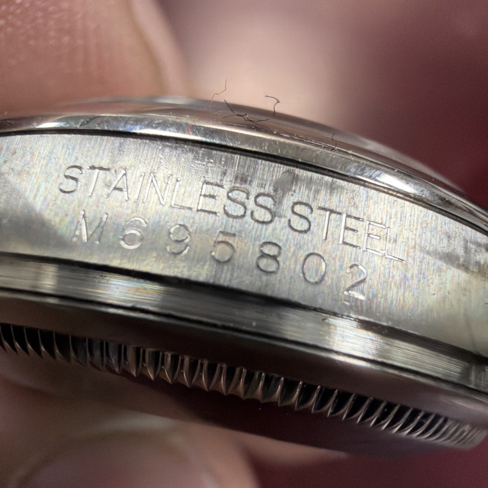 Rolex Datejust 116200 Silver Oyster Bracelet with Silver Bezel M-serial