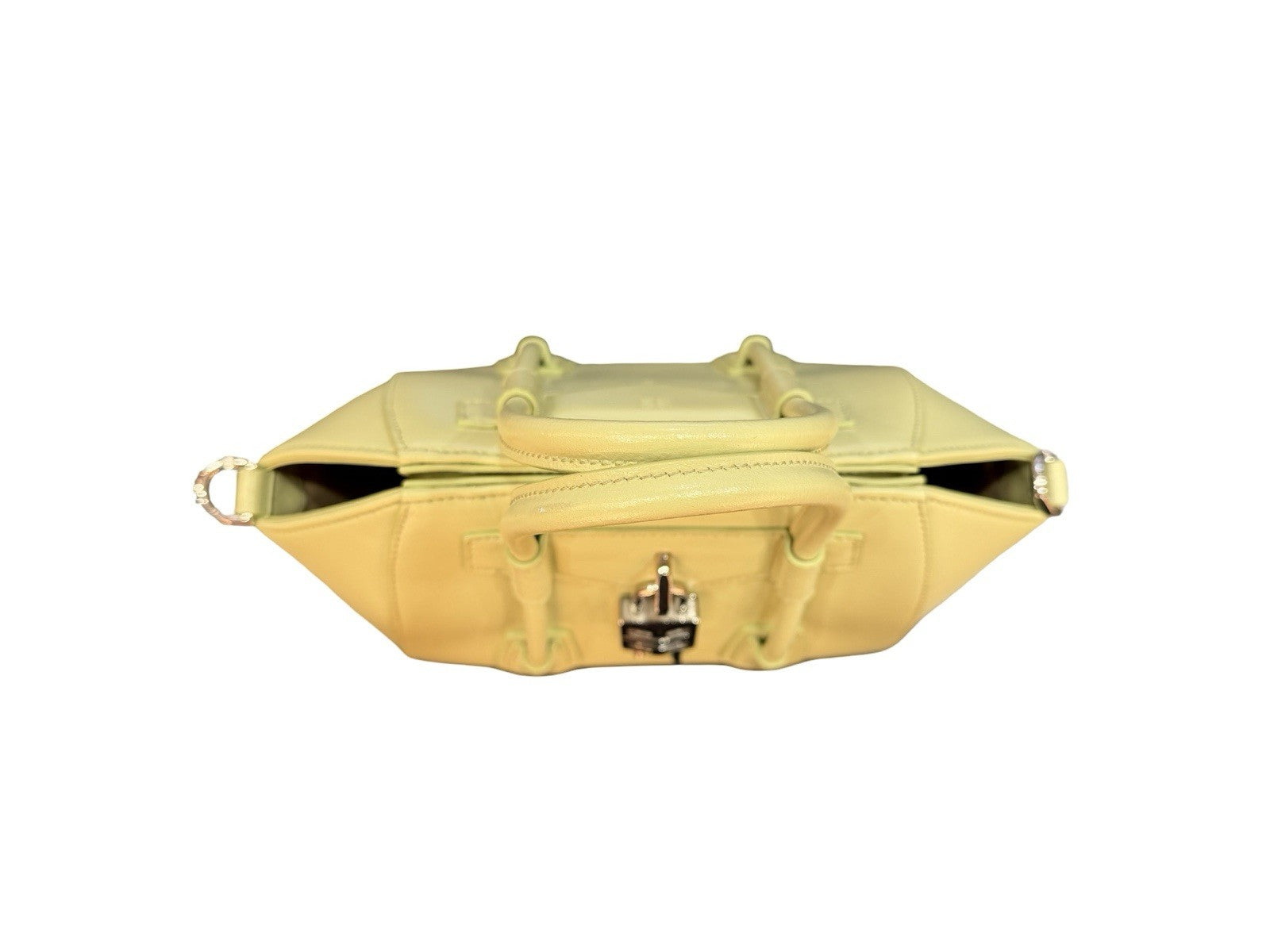 Givenchy Antigona Lock Bag Leather Mini Avocado Green