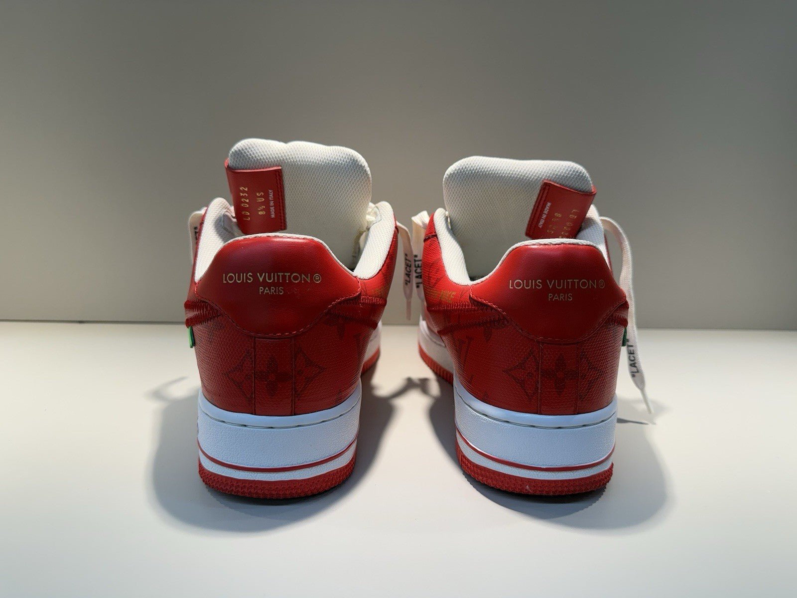 Louis Vuitton Nike Air Force 1 Low By Virgil Abloh Size US 8.5