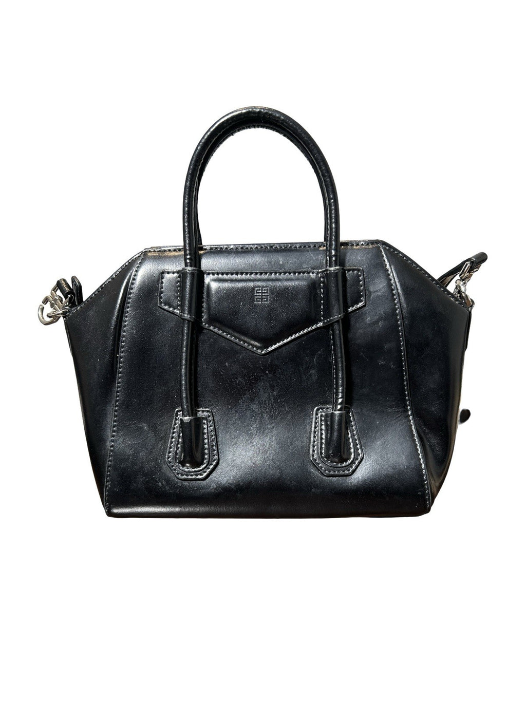 Givenchy Antigona Lock Bag Leather Mini